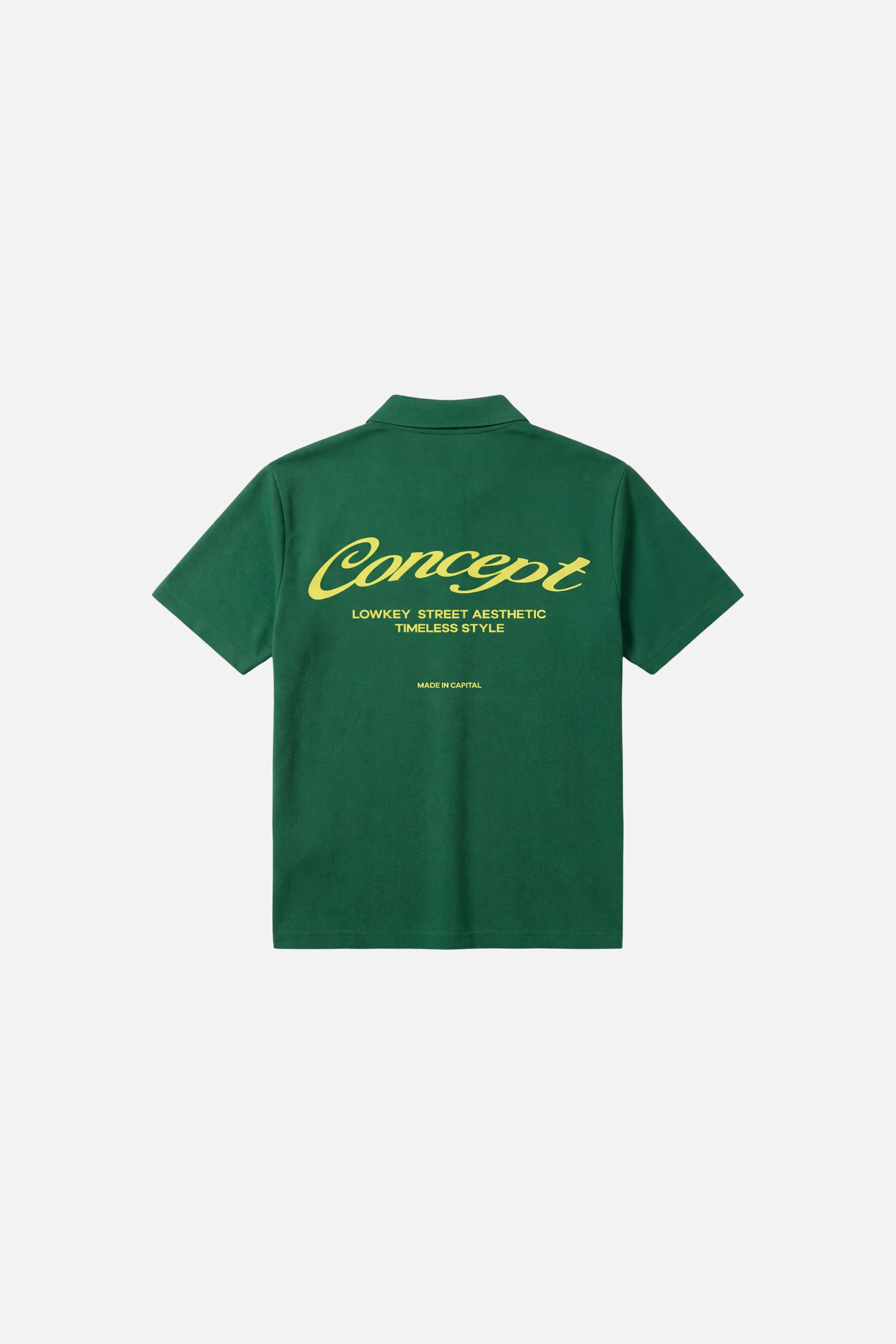 Cash Green Polo Tshirt - Image 4