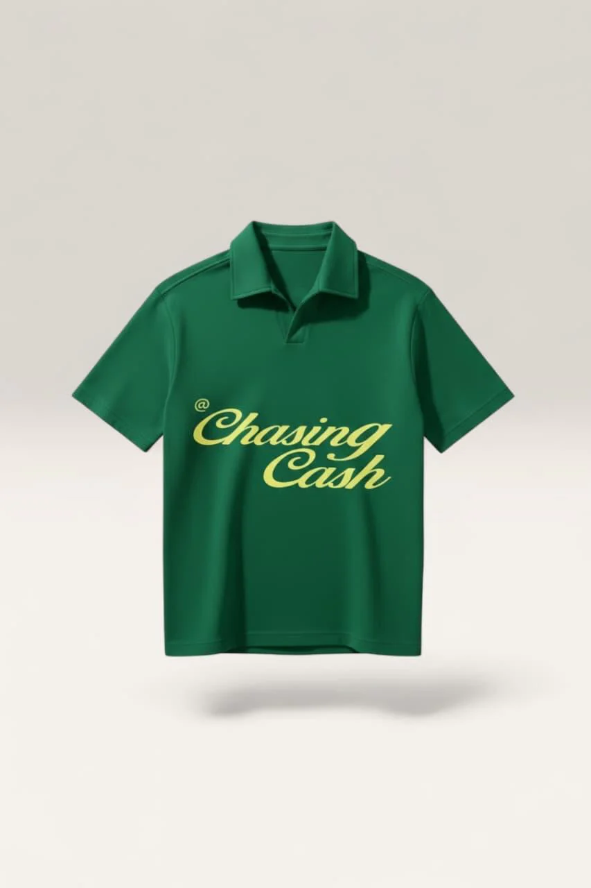 Cash Green Polo Tshirt - Image 5