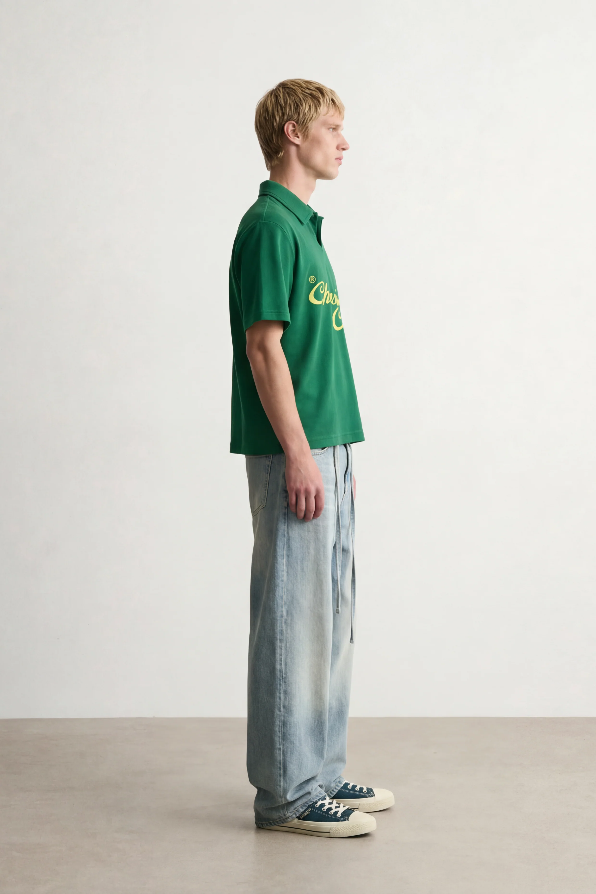 Cash Green Polo Tshirt - Image 3