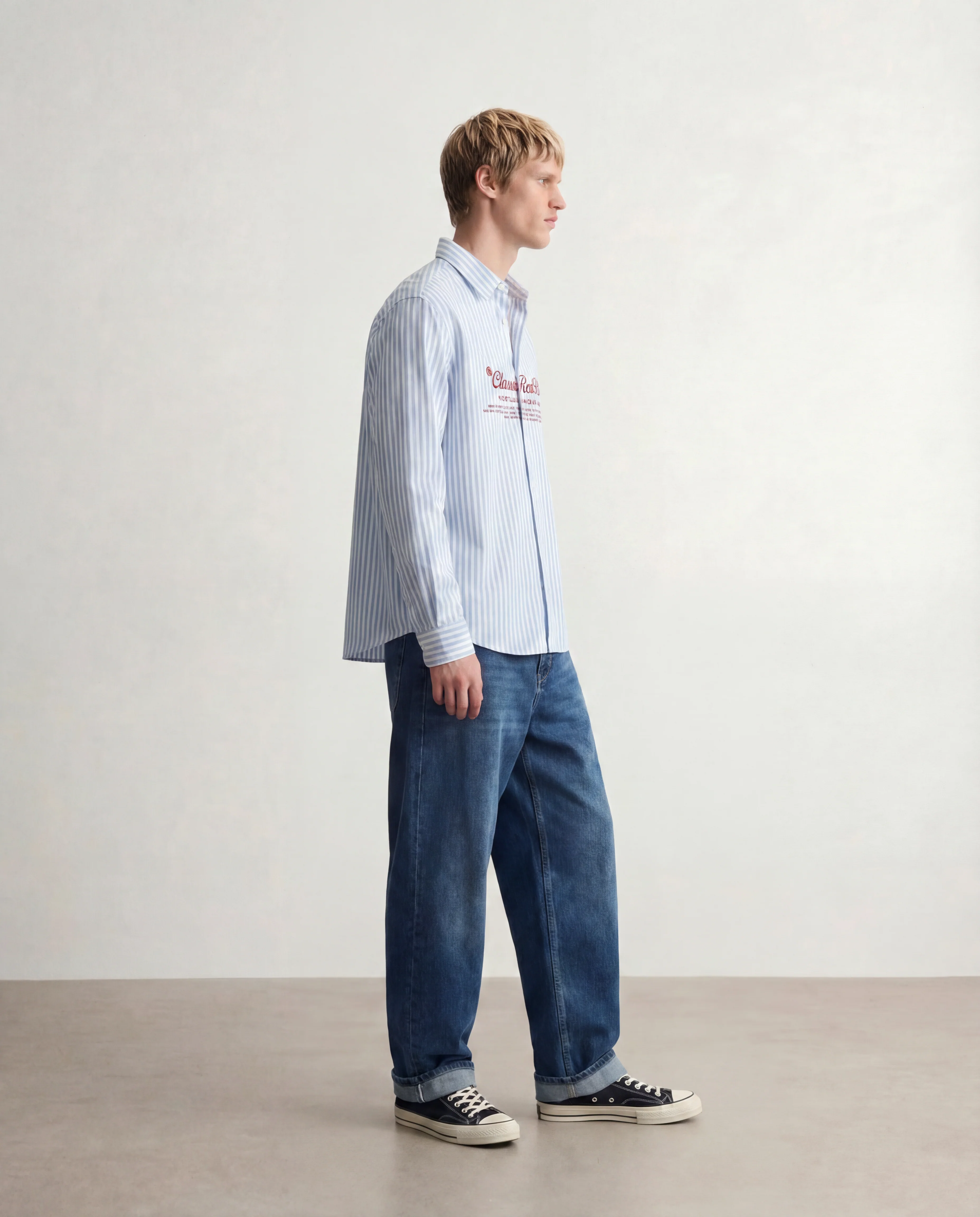 Classic Oxford Blue Shirt - Image 6