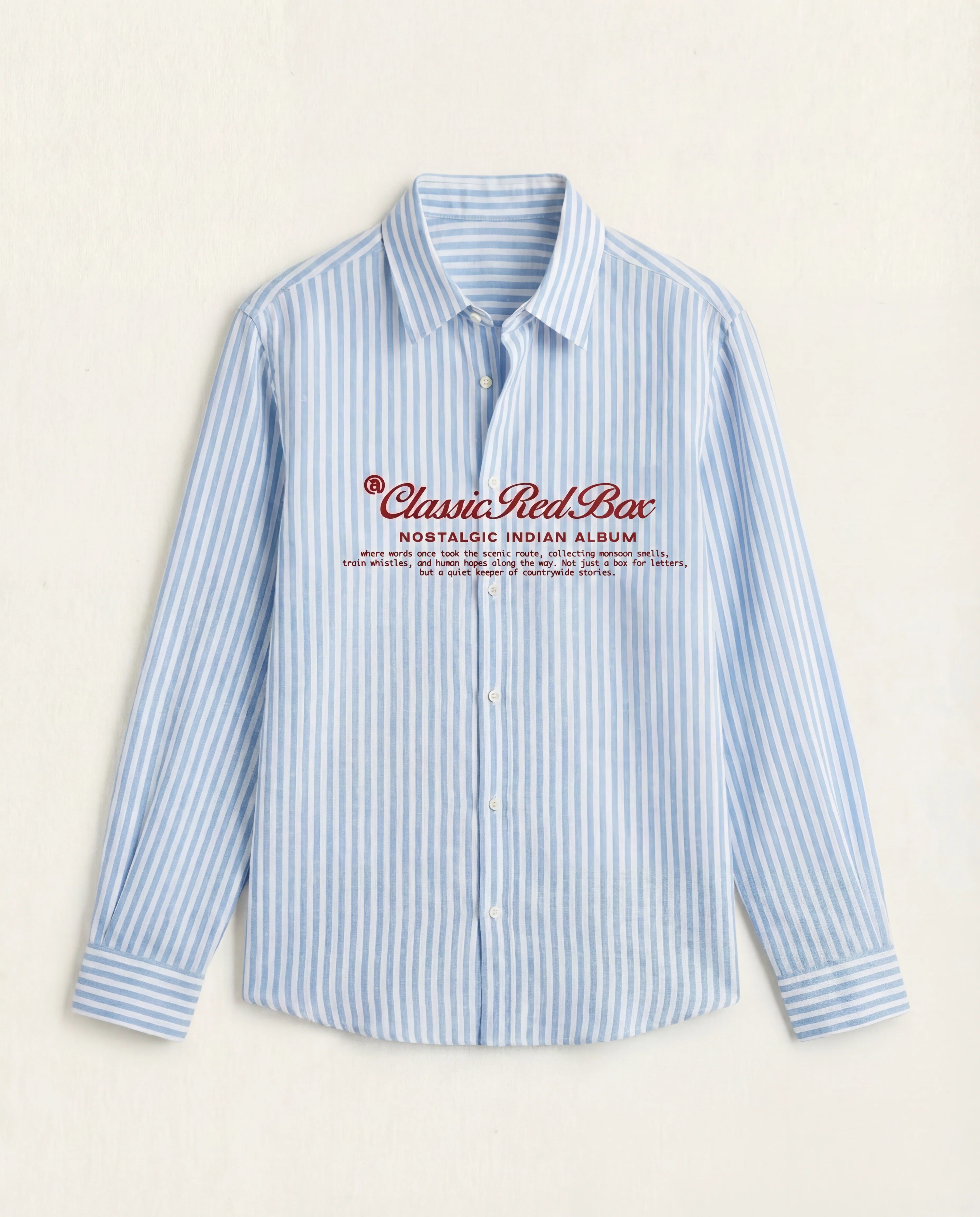 Classic Oxford Blue Shirt - Image 4