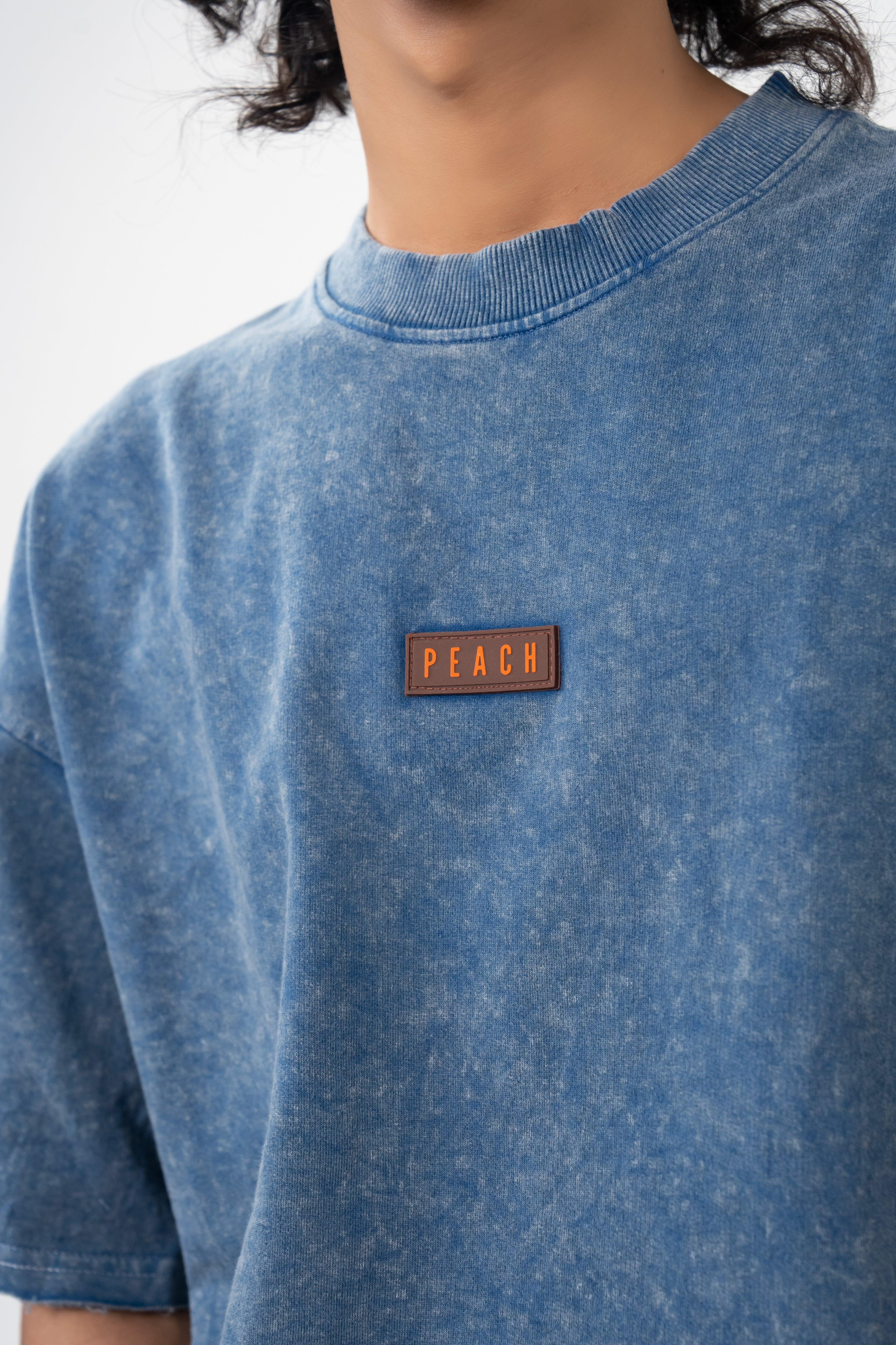 Faded Sky Washed Tshirt - Image 5