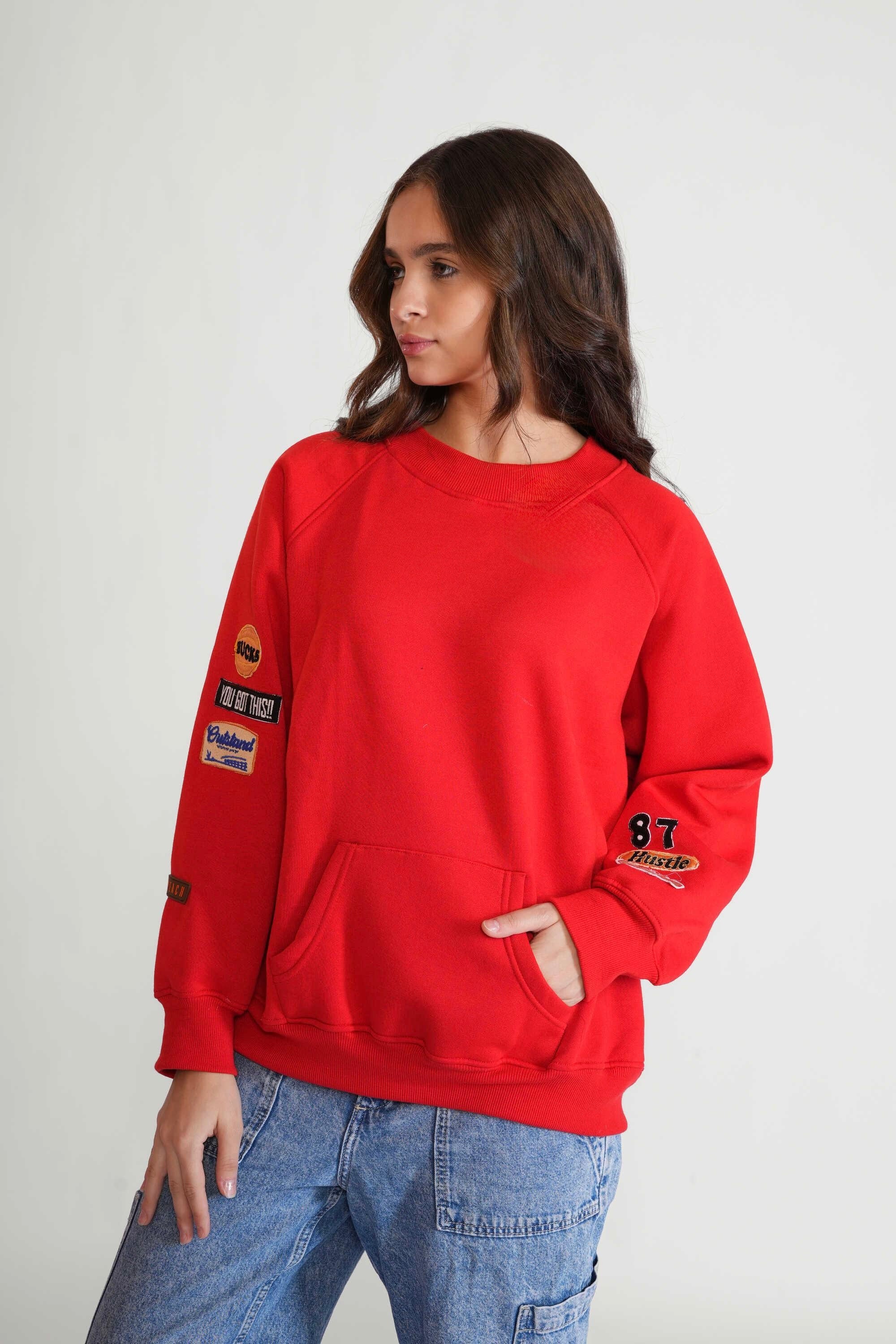 Founder’s Fav Patch Embroided Sweatshirt - Image 8