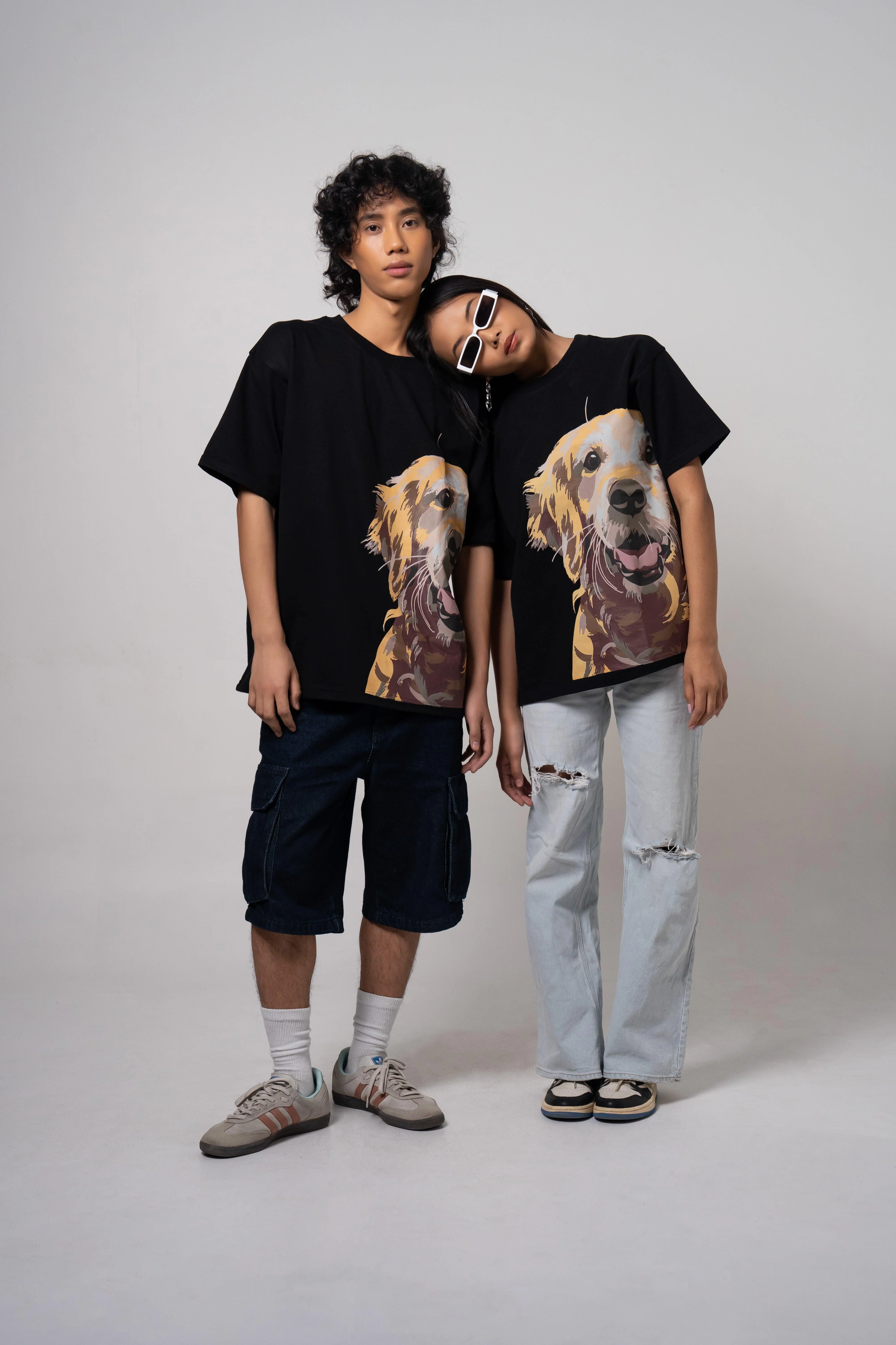Golden Companion Oversized Tshirt - Image 2