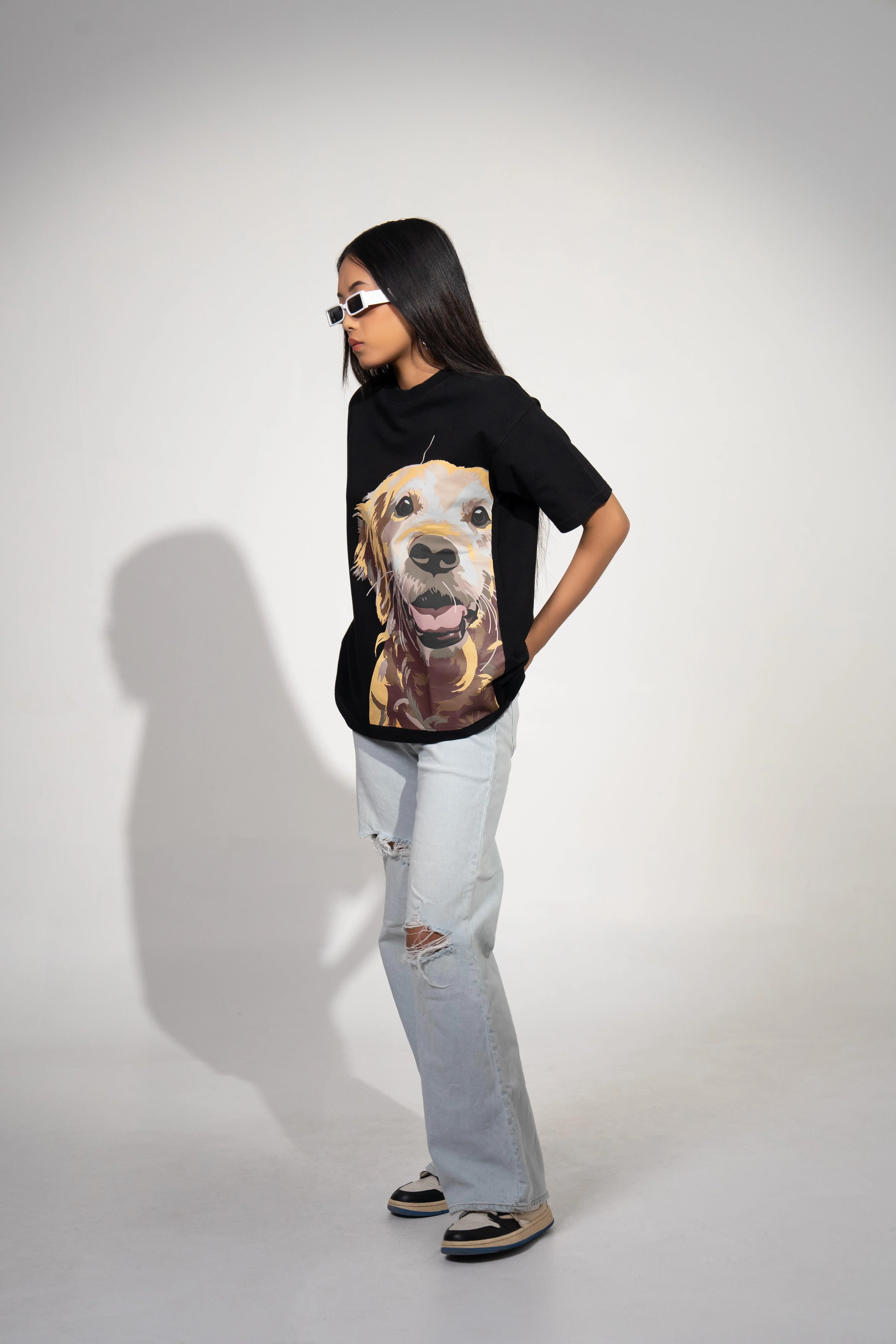 Golden Companion Oversized Tshirt - Image 3