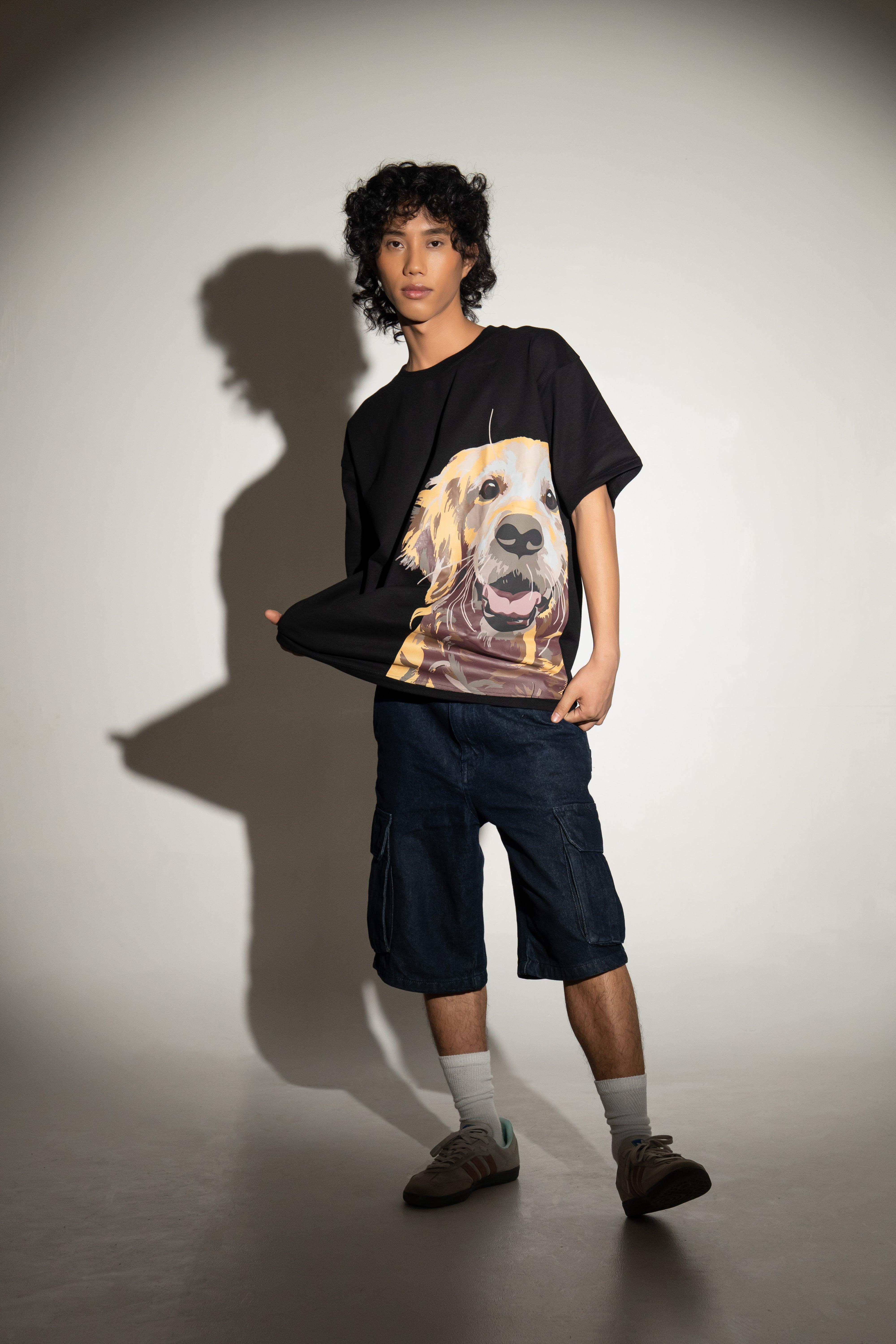 Golden Companion Oversized Tshirt - Image 4