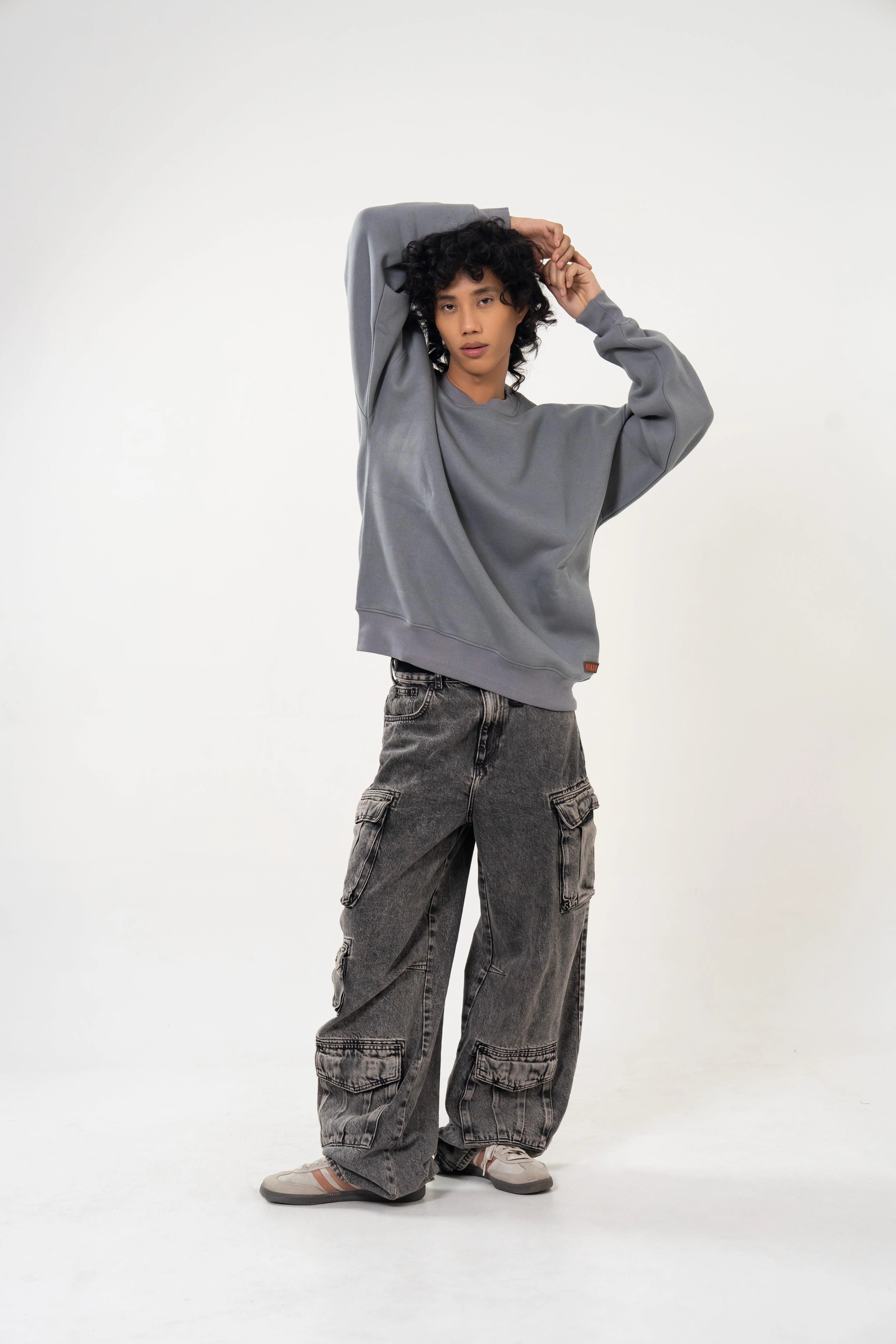 Graphiti Oversized Sweatshirt - Image 5