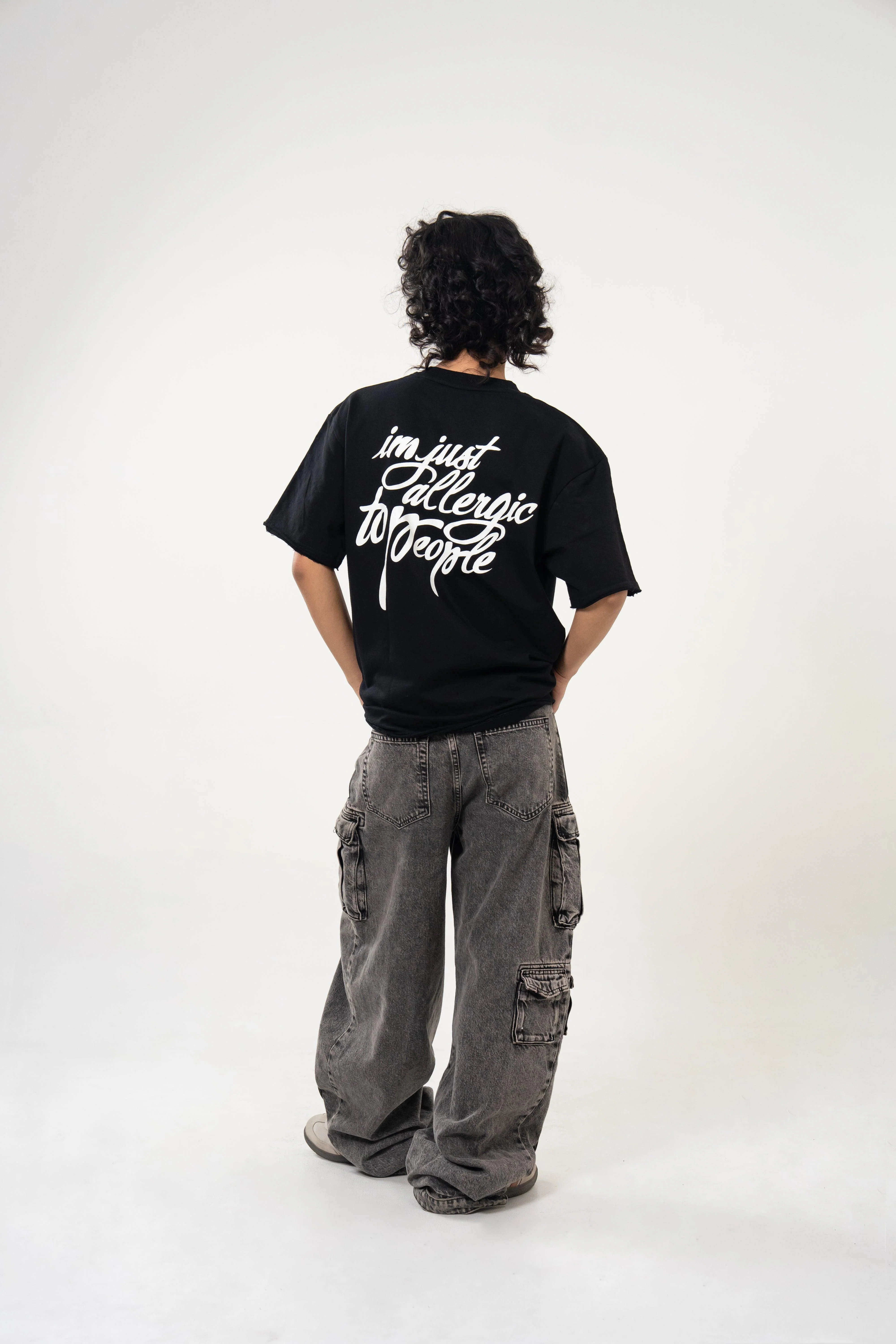 Iam Not Shy Oversized Tshirt - Image 2