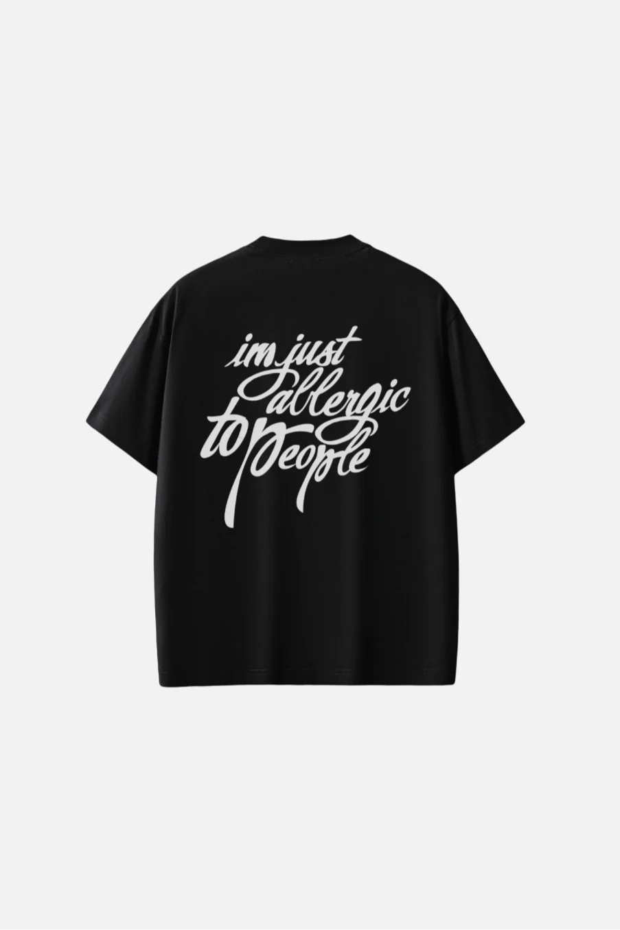 Iam Not Shy Oversized Tshirt