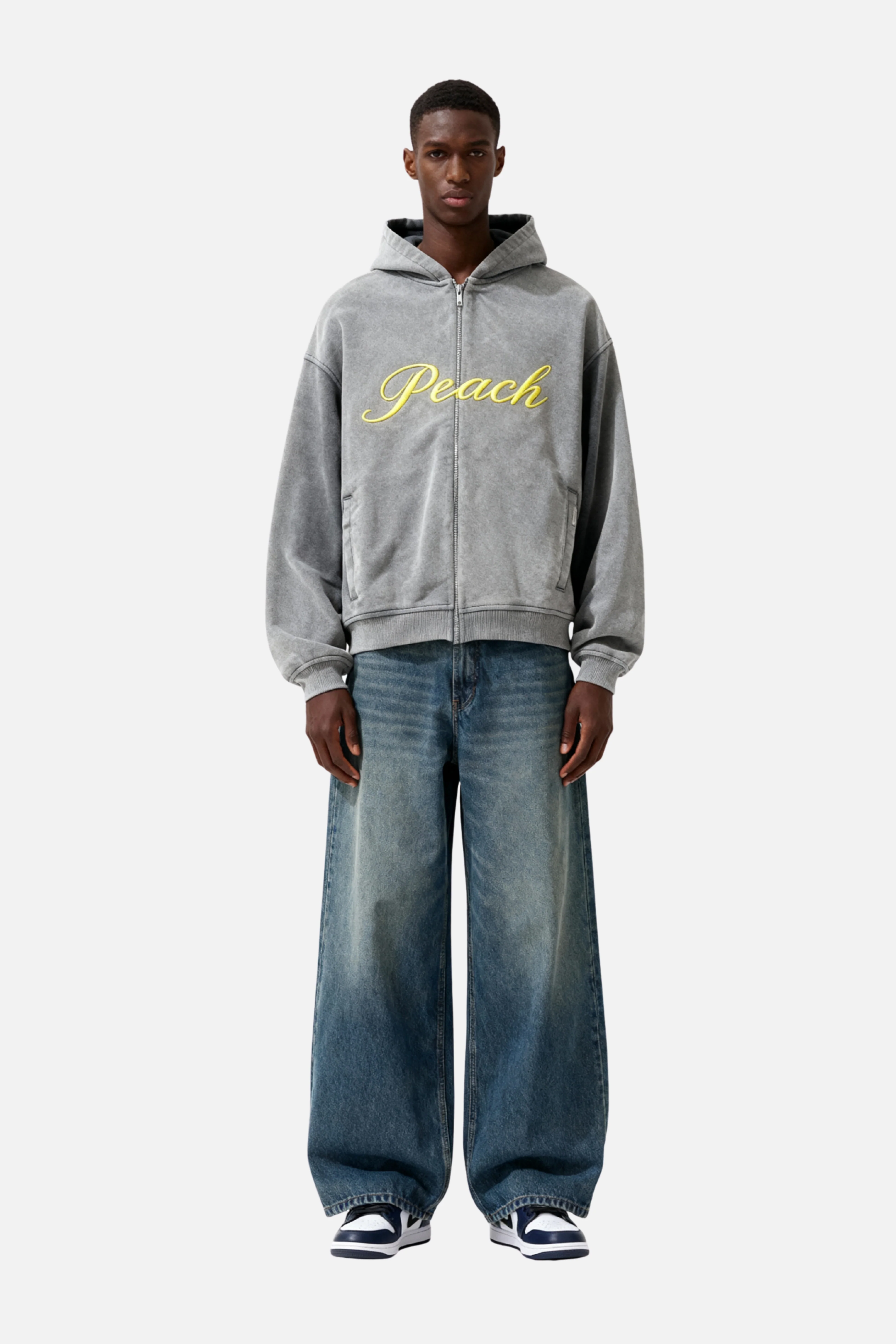 Legacy Washed Zipper Hoodie - Image 2