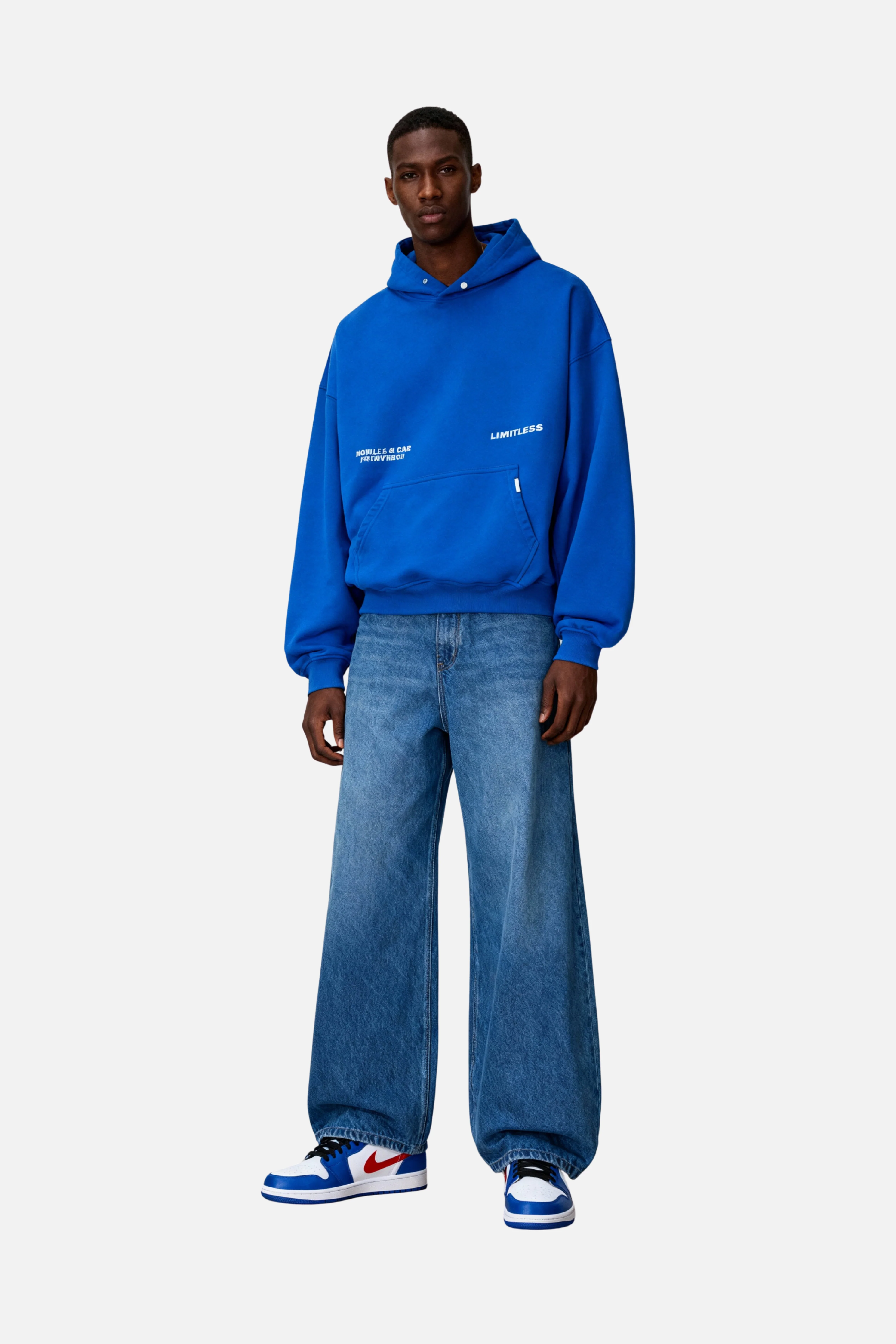 Limitless Cobalt Blue Hoodie - Image 5