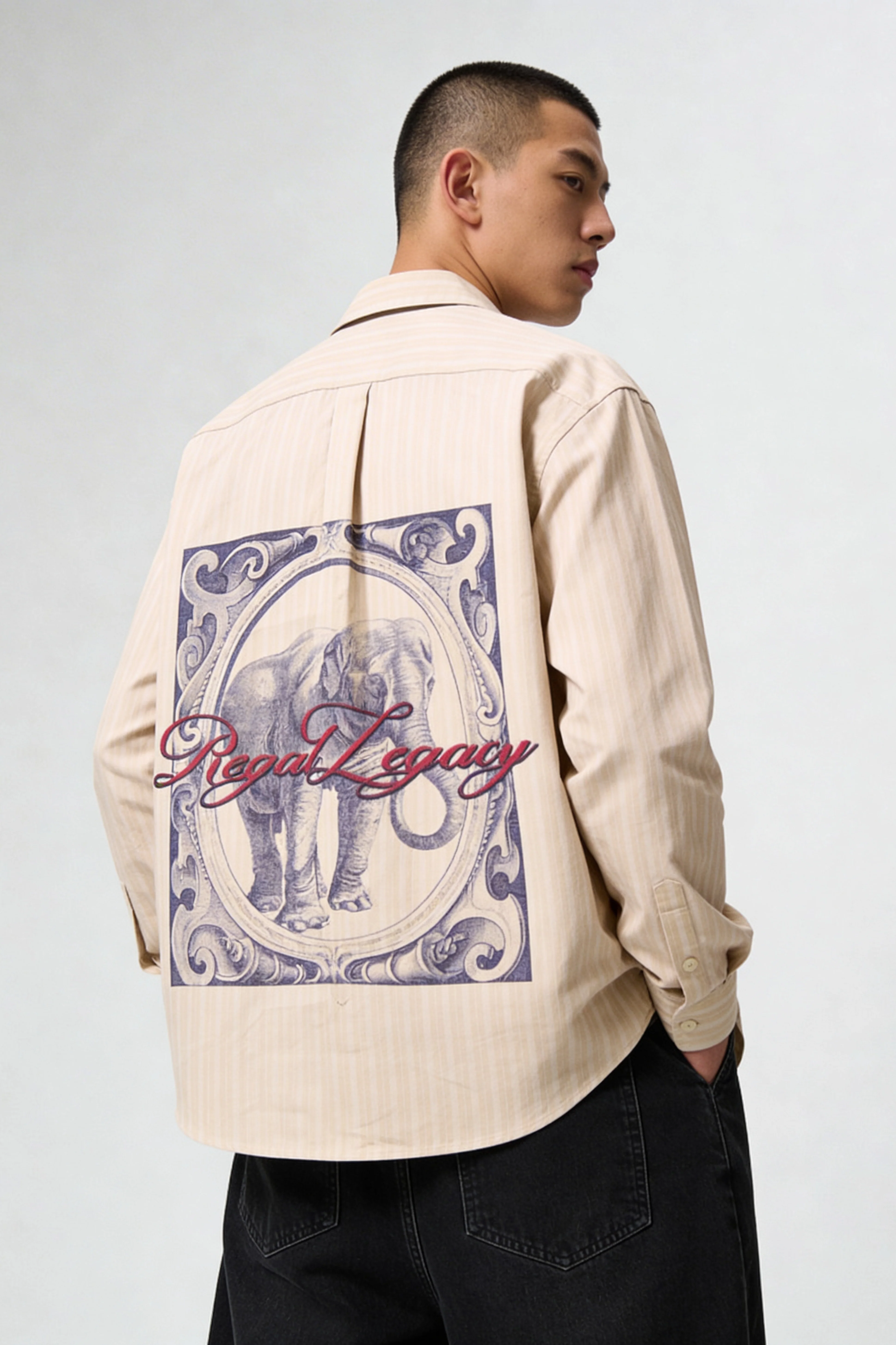 Regal Legacy Brown Shirt - Image 6