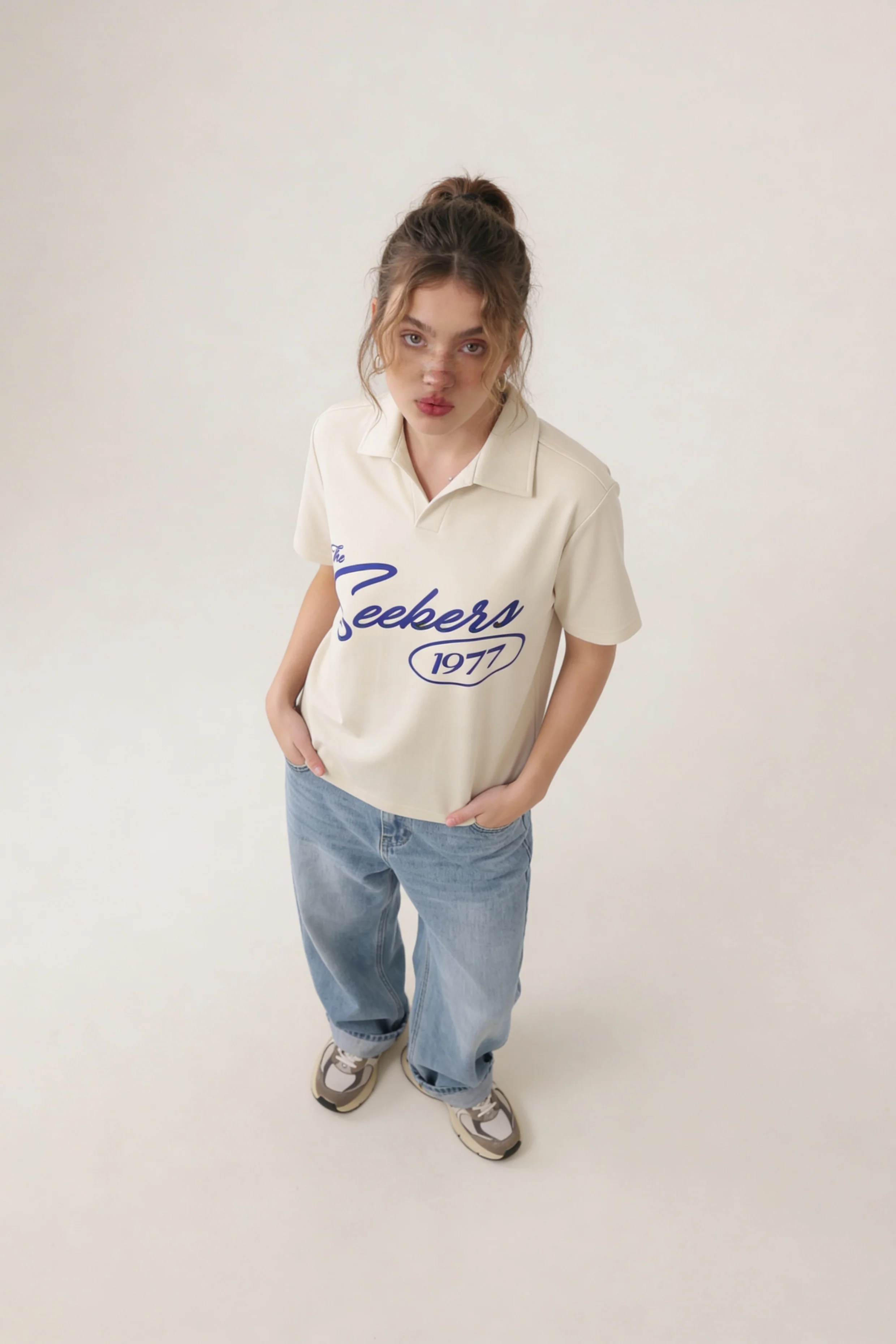 Seekers 1977 White Polo Tshirt - Image 6